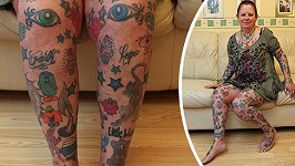 Sheila Jones propadla kouzlu tetování...