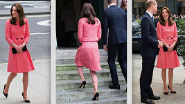 Outfit budoucí britské královny opět poutal pozornost.
