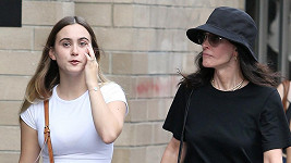 Courteney Cox a její dcera Coco během víkendové procházce po New Yorku. 
