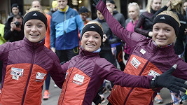 Zleva: Lily Luik, Liina Luik a Leila Luik si zaběhají i na olympiádě v Riu!