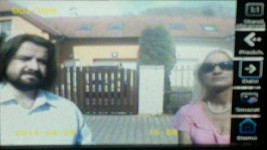 Zdeněk Macura a jeho přítelkyně na kamerovém záznamu v domě Ivety