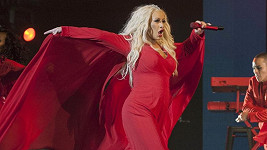 Christina Aguilera v sobotu zazpívala v Maroku. 