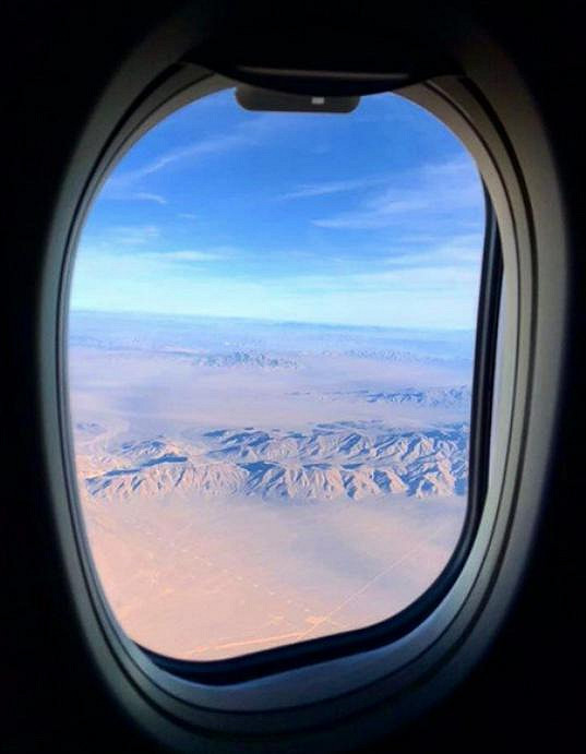 Výhled z letadla