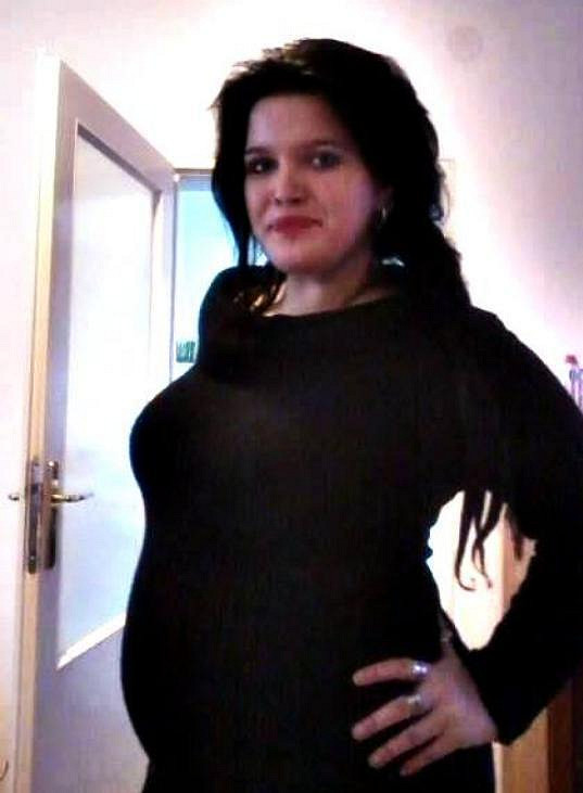 Leona Šenková v pátém měsíci těhotenství