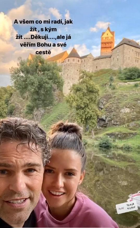 Jaromír Jágr sdílel snímek z výletu s půvabnou Dominikou.