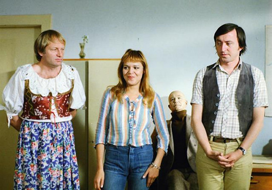 Luděk Sobota, Dagmar Havlová a Jiří Lábus si natáčení potrhlé komedie užili.