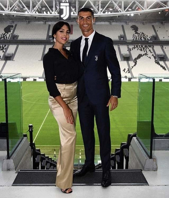 Cristiano Ronaldo a Georgina Rodríguez