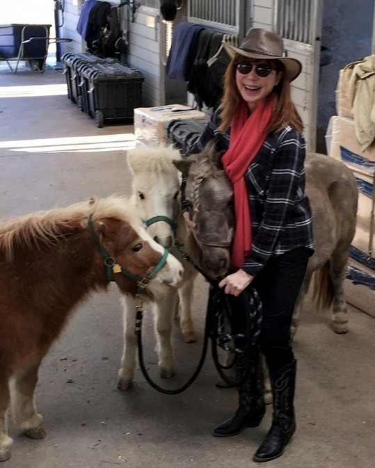 Victoria Principal miluje koně.
