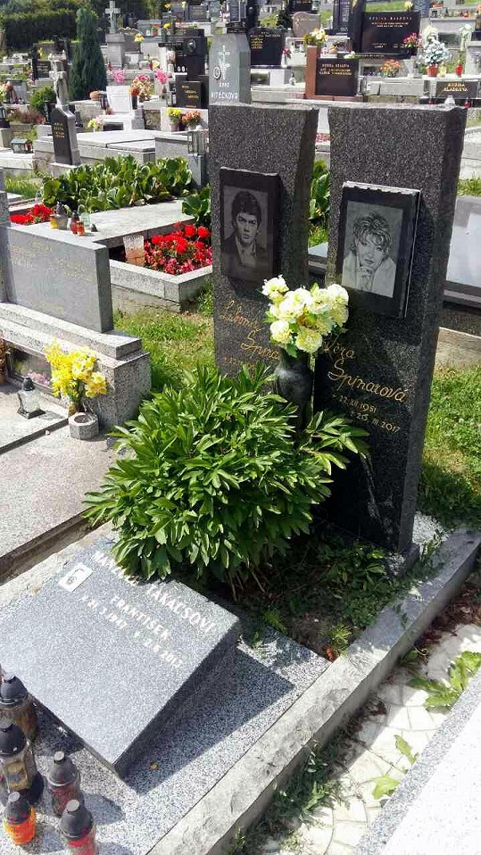 Hroby Věry Špinarové a jejího bratra