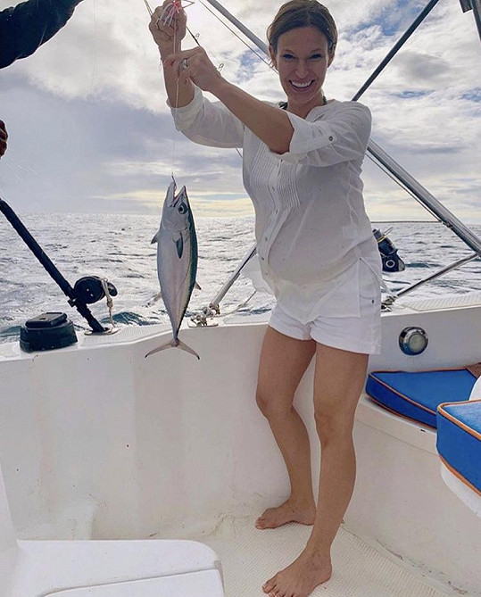 Na Mauriciu vyrazili s manželem i na lov ryb.