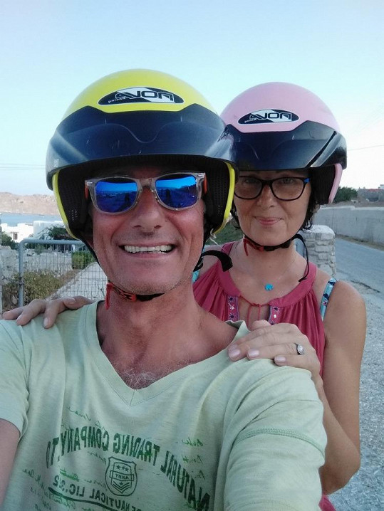 Na motorce v Řecku