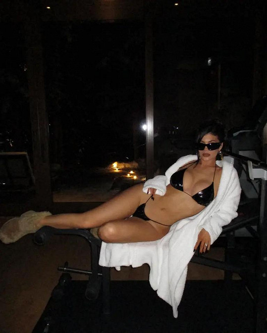 Kylie Jenner na dovolené v Aspenu