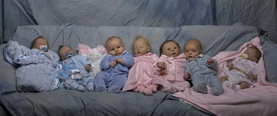 Panenky "Reborn Babies" vypadají opravdu jako živé.