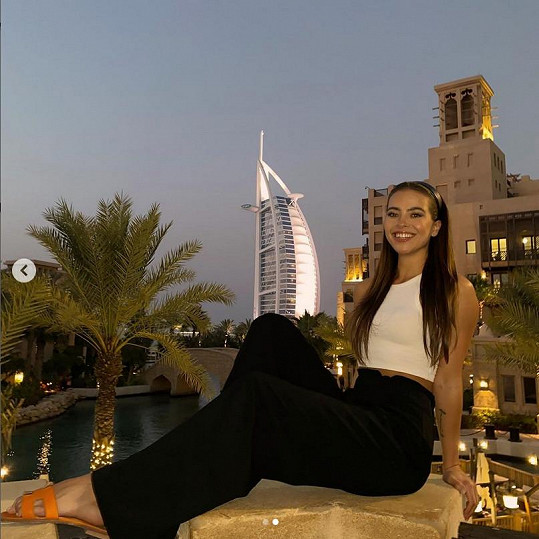 Na soustředění Miss ve Spojených arabských emirátech