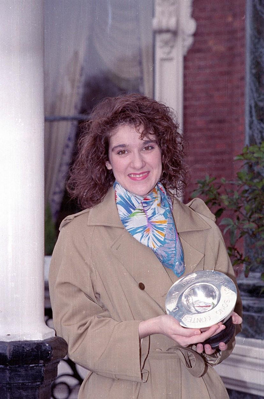 Céline Dion s cenou pro vítěze Eurovize roku 1988