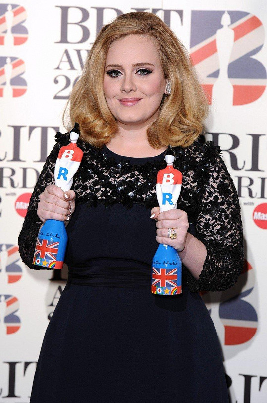 Tohle je skutečná Adele.
