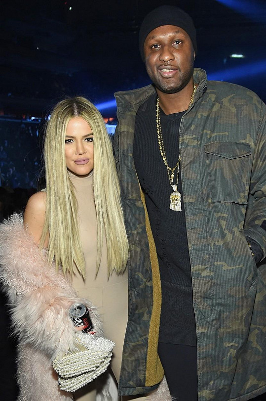 Khloé Kardashian s exmanželem Lamarem Odomem