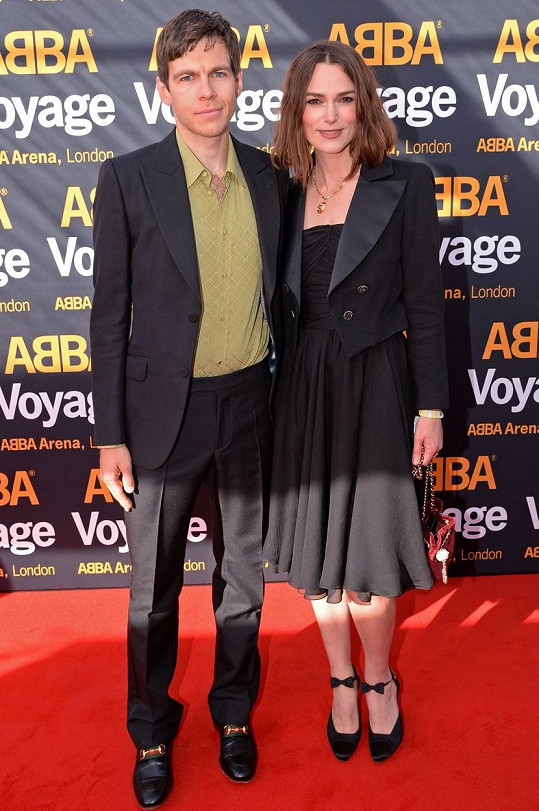 Keira Knightley s manželem