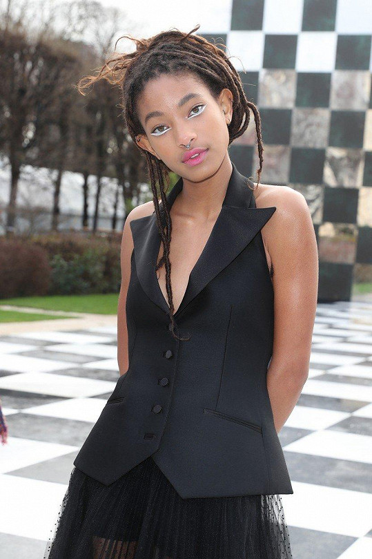 Willow Smith navštívila v Paříži módní show Dior.