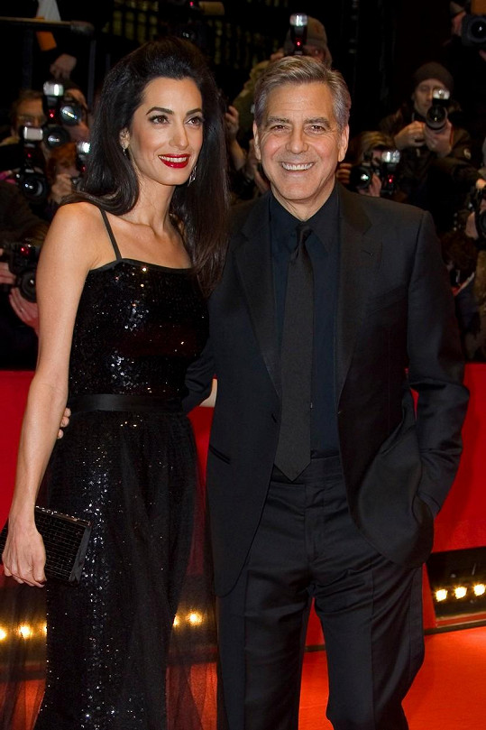 Manželé George a Amal Clooney