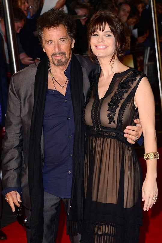 Al Pacino s expartnerkou Lucilou. Byli spolu víc jak deset let.