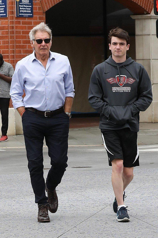 Harrison Ford se synem Liamem