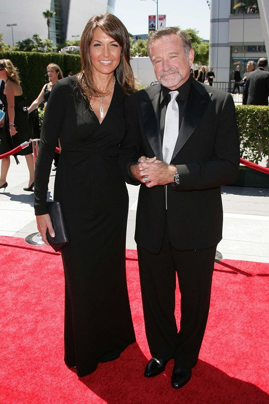 Robin Williams s manželkou Susan