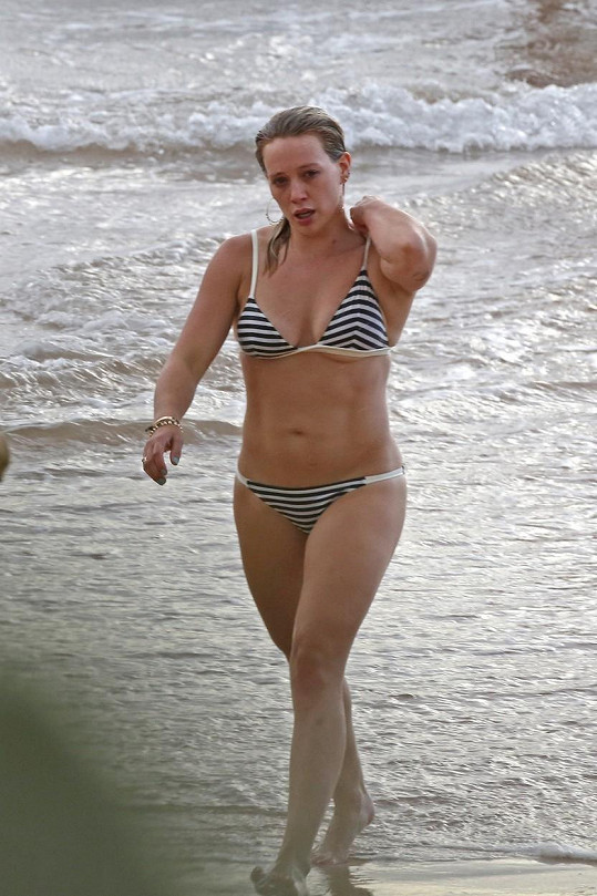 Hilary Duff trávila dovolenou na Havaji.