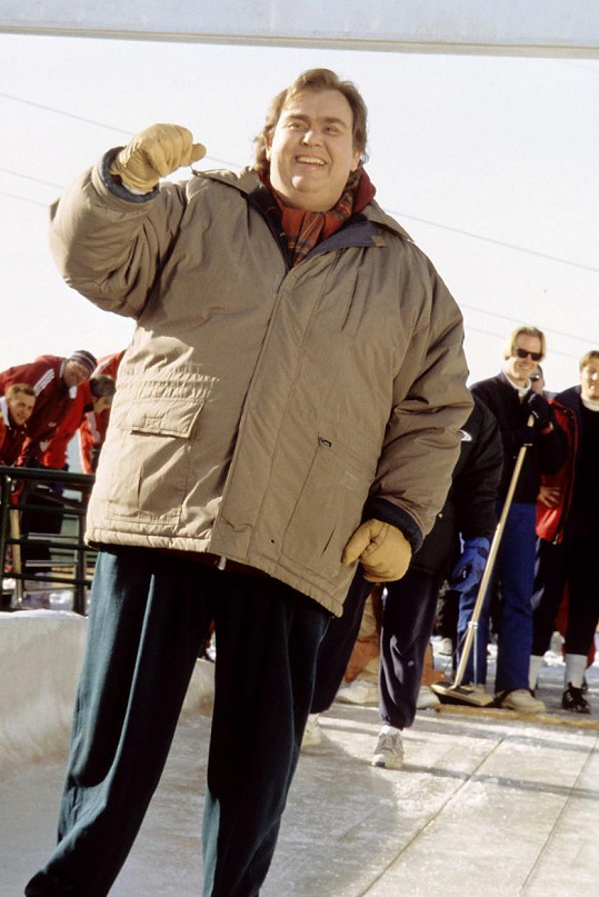 John Candy jako Irving Blitzer ve filmu Kokosy na sněhu