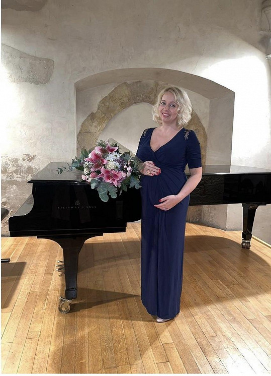 Markéta Fassati Mátlová je podruhé těhotná.