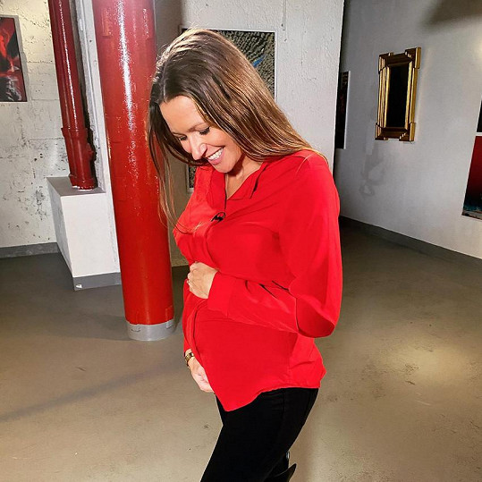 Eva Čerešňáková je už v 7. měsíci těhotenství.