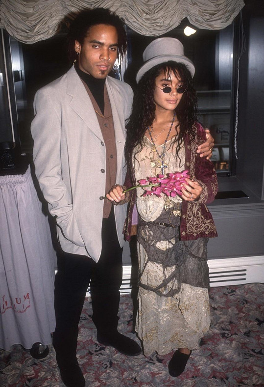 Lenny Kravitz a Lisa Bonet byli v manželství mezi lety 1987 - 1993. Mají spolu dceru Zoë.