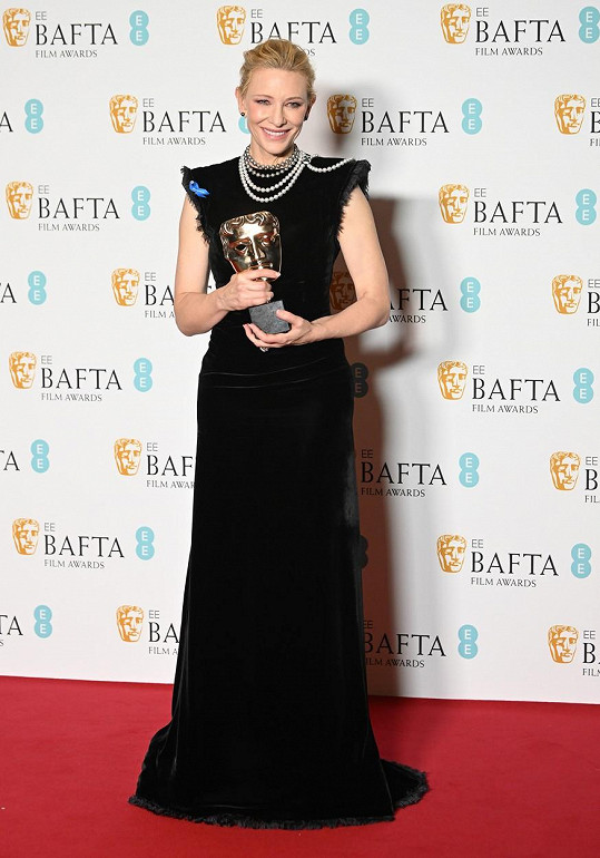 Cate Blanchett získala cenu pro nejlepší herečku. 