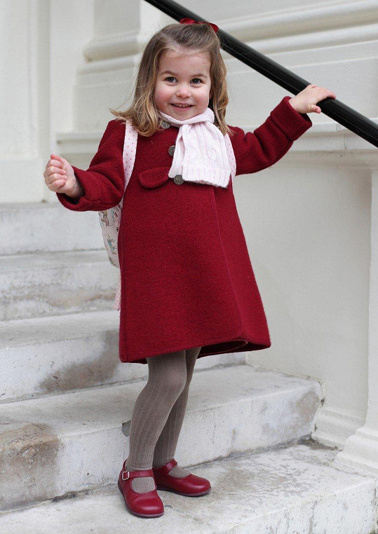 Princezna Charlotte se na sourozence moc těšila.