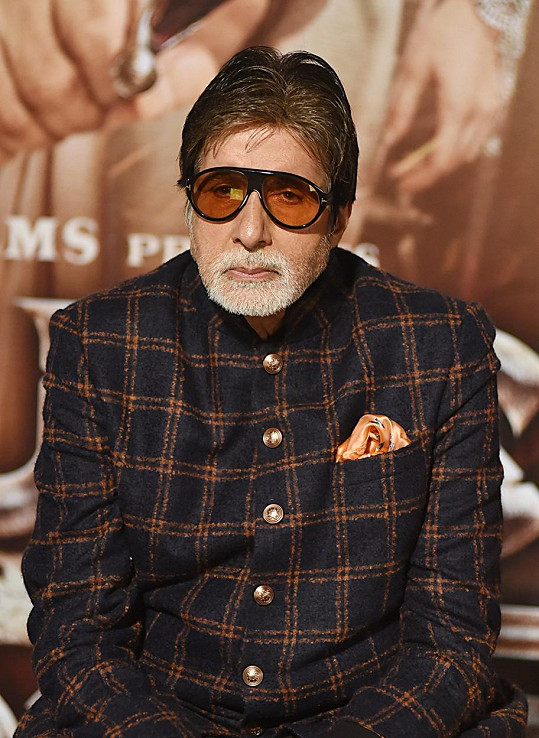 Amitabh Bachchan je v Indii velkou hereckou legendou.