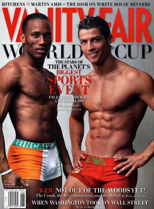 Ronaldo nahradil Davida Beckhama na obálkách časopisů.