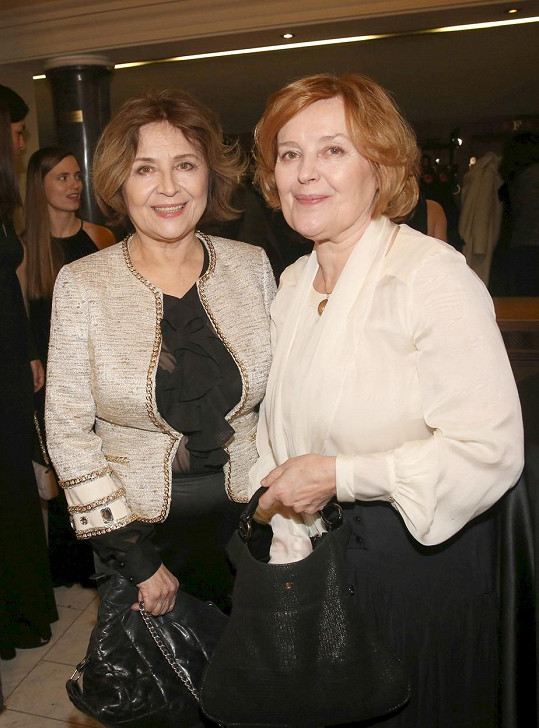 Magda Vášáryová (right) strongly denied the speculation that her sister was struggling with a difficult course of covid.