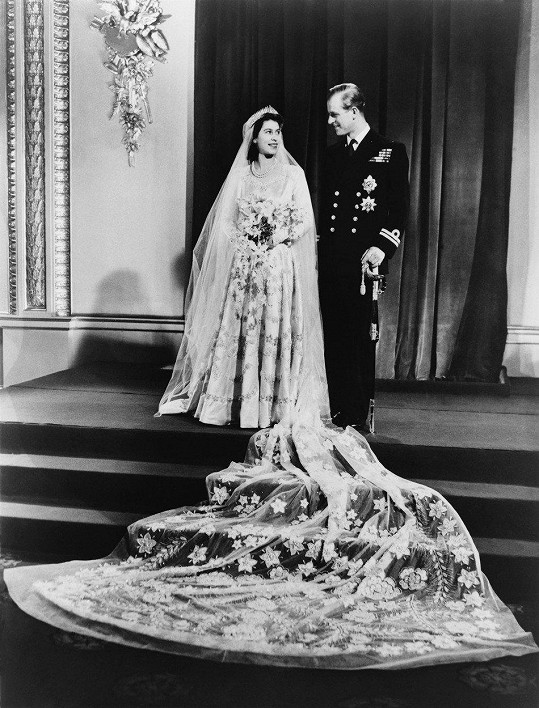 Královna Alžběta II. a princ Philip měli legendární svatbu.