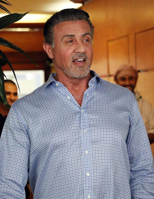 Sylvester Stallone na konci roku 2016