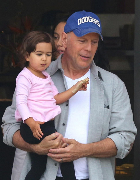 Bruce Willis s dcerkou 