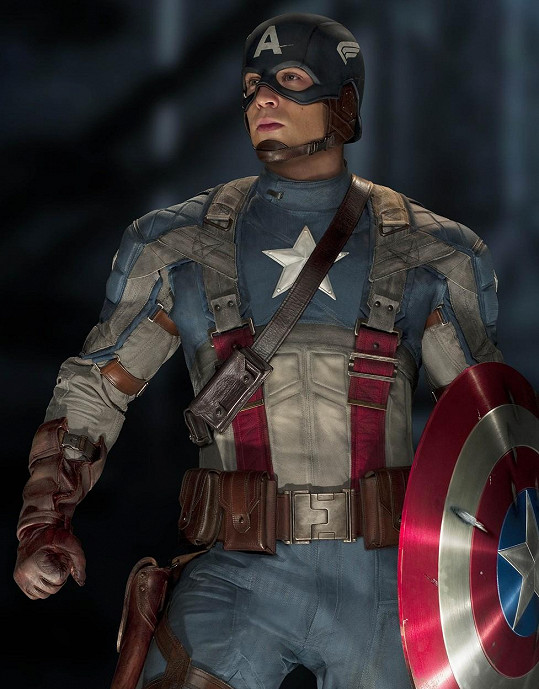 Chris Evans jako Kapitán Amerika