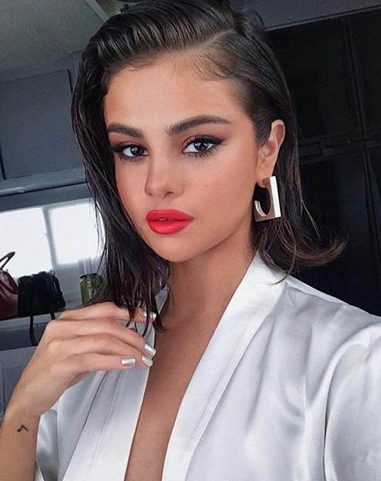 Poslední selfie ze srpna tohoto roku, kterou si Selena pověsila na Instagram.