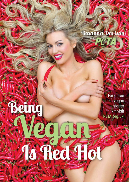 Obálka magazínu hlásá něco v tom smyslu, že je žhavé býti veganem. 