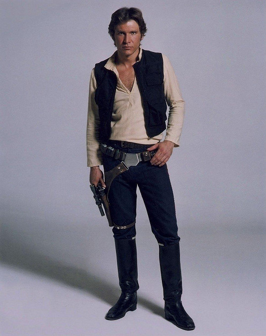 Harrison Ford jako Han Solo ve Star Wars