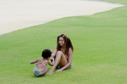 Beyoncé s dcerkou Blue Ivy