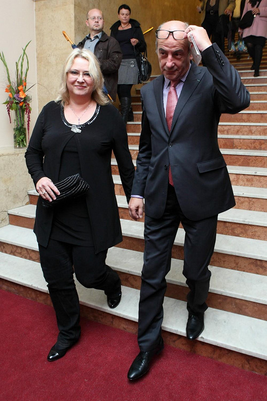 Kateřina Lojdová s manželem Michelem Fleischmannem
