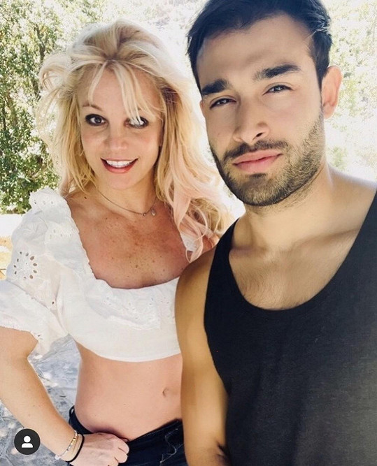 Britney Spears se snoubencem Samem Asgharim