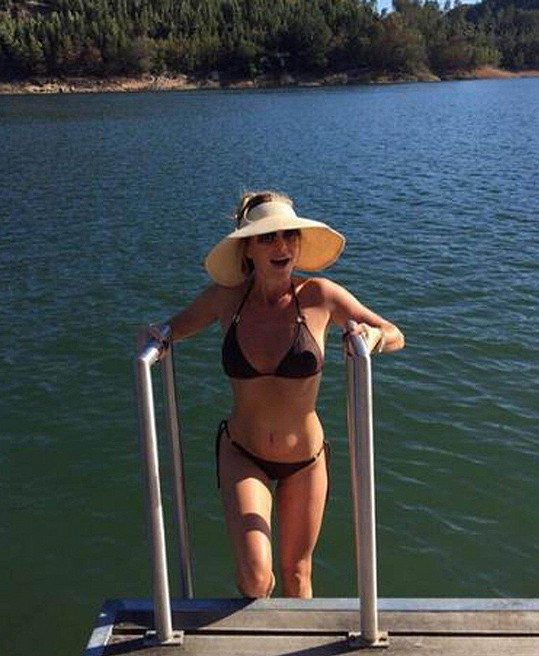 Amanda Holden je na dovolené v Portugalsku.