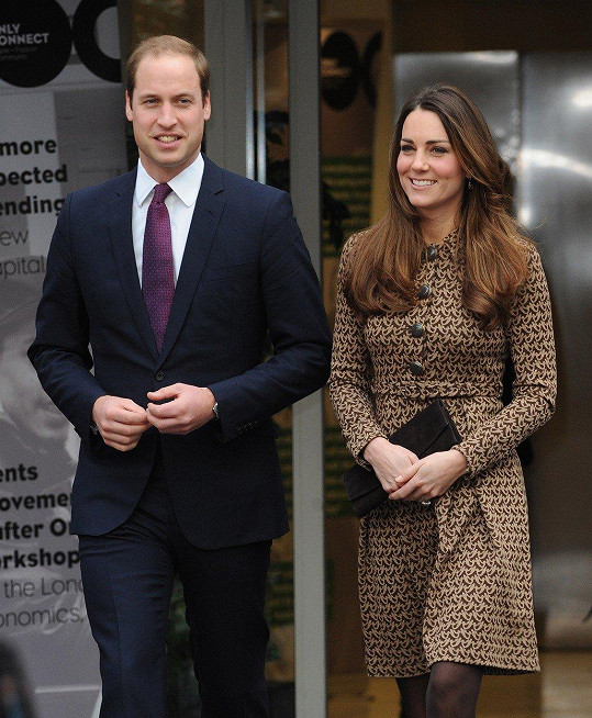 Princ William se těší už na třetího potomka.