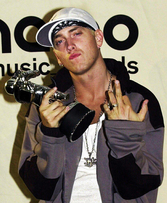 Eminem před 18 lety